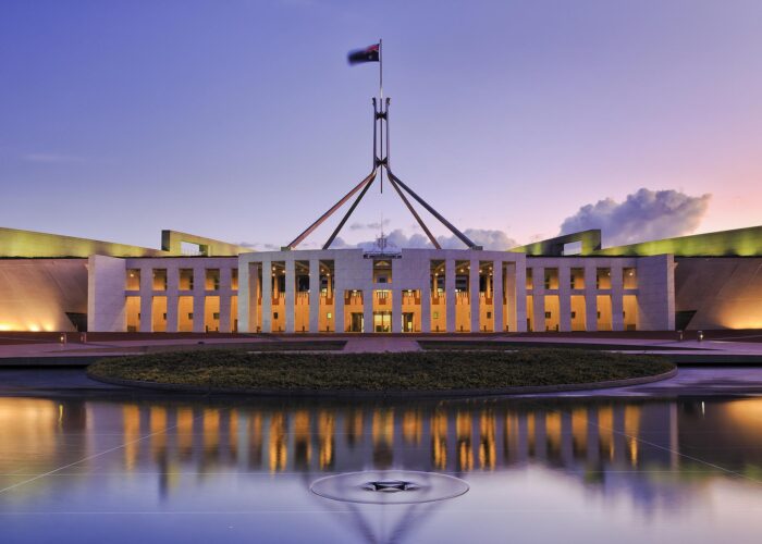 The Parliament House or Capital Hill, Canberra, The Australian Capital