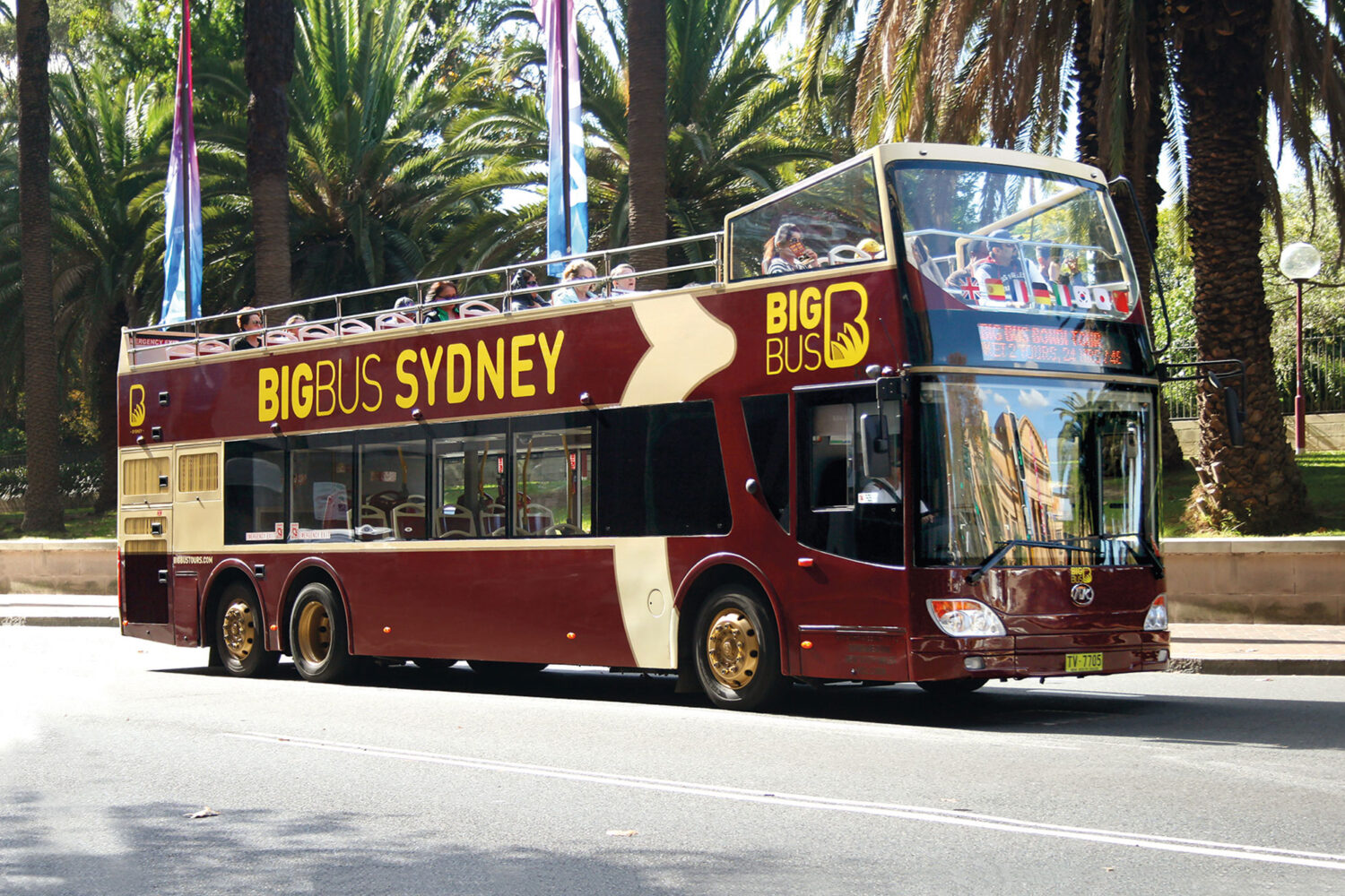 Big Bus Sydney at Royal Botanic Garden Sydney