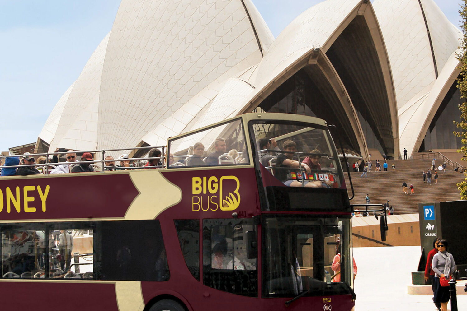 Big Bus Sydney at Opera House