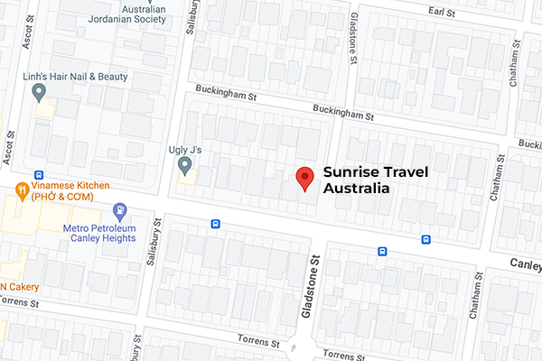 Sunrise Travel on Google Maps